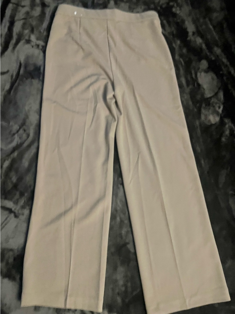 Jules & Leopold Tan Pull On Wide Leg Dress Pants M EUC